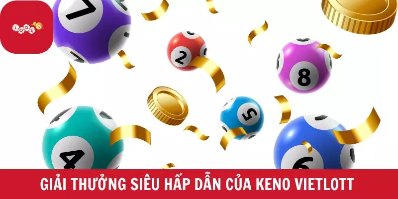 Giải Thưởng siêu hấp dẫn của Keno Vietlott 